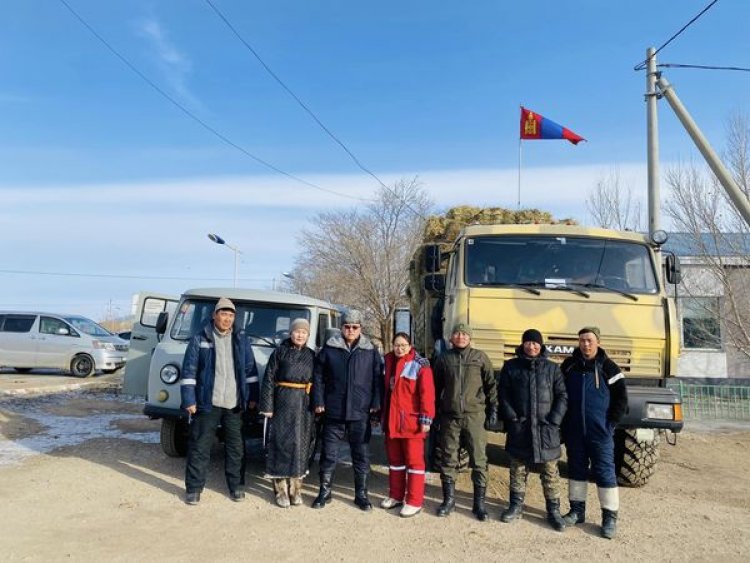 САЙН-УС БАГЫН АЛСЛАГДСАН ХҮНДРЭЛТЭЙ БАЙГАА МАЛЧИН ӨРХ РҮҮ ТОЙРОЛТООР ГАРЛАА.