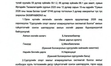 Ажлын хэсэг байгуулах тухай А/15