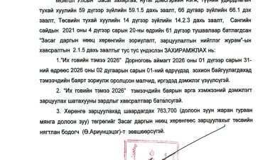 Хөрөнгө зарцуулах тухай А/18
