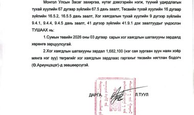 Хөрөнгө зарцуулах тухай А/10