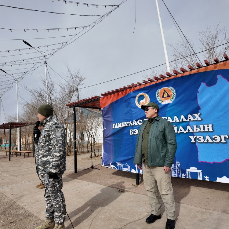 АЙРАГ СУМАНД ГАМШГААС ХАМГААЛАХ БЭЛЭН БАЙДЛЫН ҮЗЛЭГ ЗОХИОН БАЙГУУЛЛАГДЛАА.