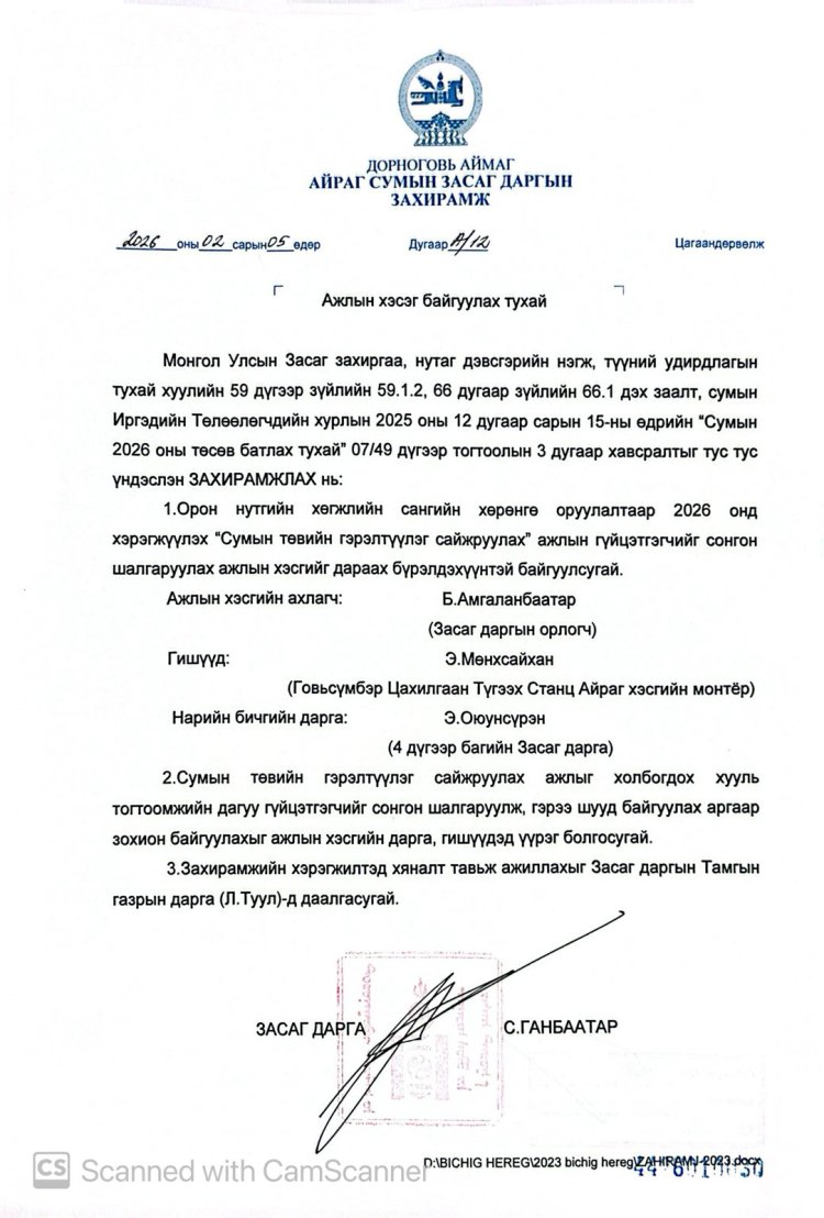 Хөрөнгө зарцуулах тухай А/12